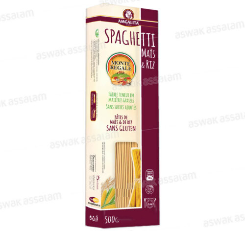 SPAGHETTI MAIS ET RIZ SANS GLUTEN 500G MONTE REGALE