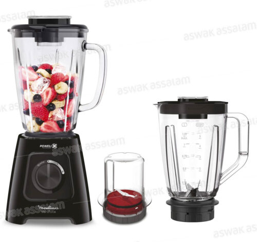 BLENDER AVEC BOL 1,75L 600W BLEND FORCE LM42R810 MOULINEX