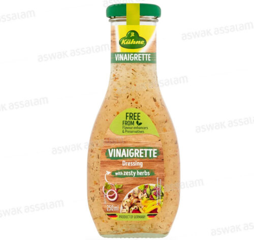 VINAIGRETTE AUX HERBES 250ML KUHNE