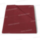 DRAP PLAT COTONELLE 240*270CM GRENAT RICHBOND