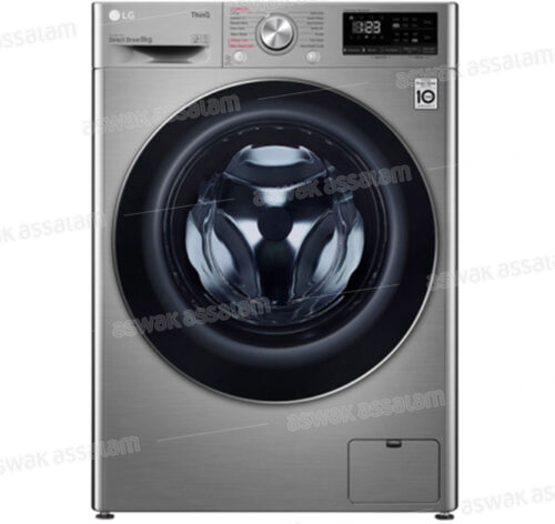 MACHINE A LAVER 8KG 1200 TOURS SILVER F2V5PYP2T LG