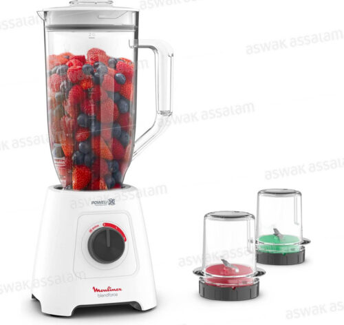 BLENDER XXL BOL 2,8L 600W + 2 MOULINS LM458110 BLENDFORCE MOULINEX