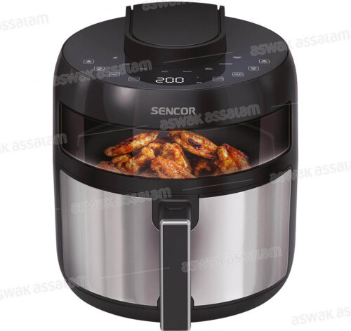 FRITEUSE AIR FRYER 5L 1500W SFR 5010BK SENCOR