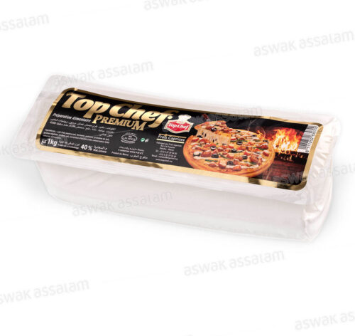 FROMAGE MOZZARELLA PREMIUM BLOC 1KG TOP CHEF