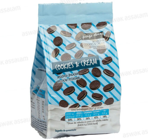 MINI COOKIES A LA CREME 100G PINGO DOCE