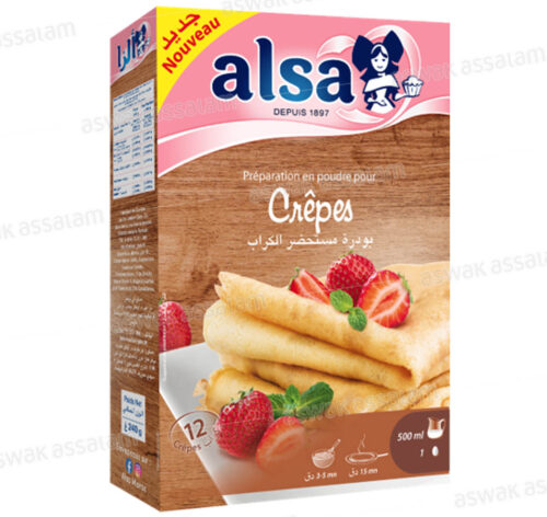 PREPARATION EN POUDRE POUR CREPES 240G ALSA