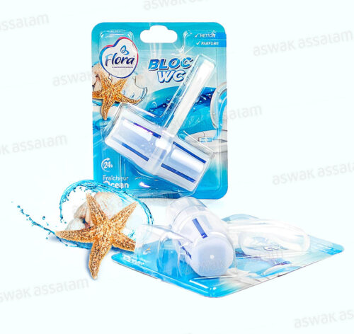 BLOC WC FRAICHEUR OCEAN 40G FLORA