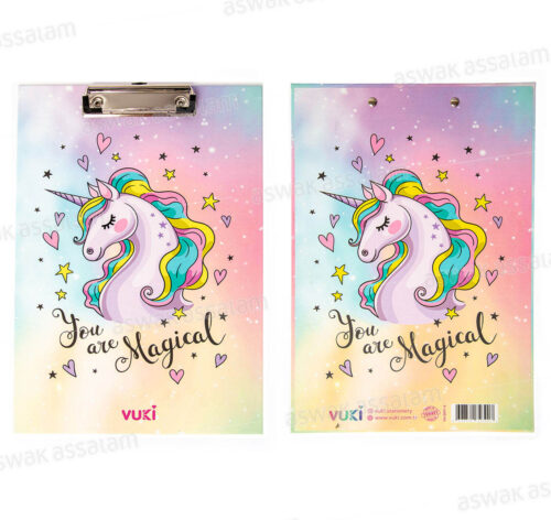 PRESSE-PAPIERS MOTIF LICORNE 32*21,5*1,5CM VUKI