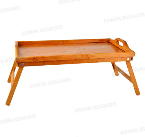 PLATEAU DE LIT EN BAMBOU 50*30CM