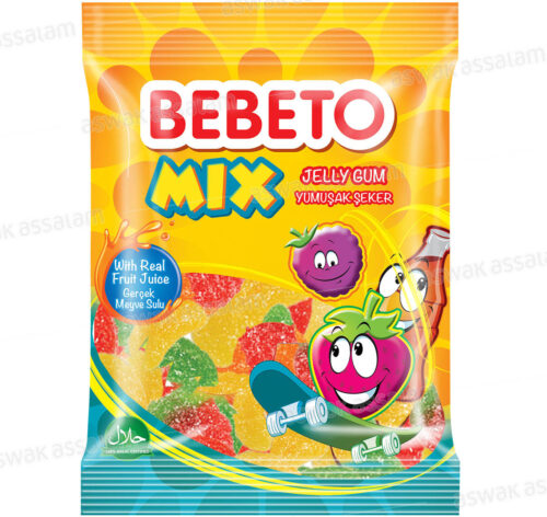 GOMMES MIX 100G BEBETO