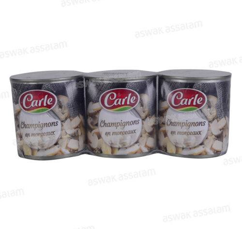 CHAMPIGNONS EN MORCEAUX 3*200G CARLE