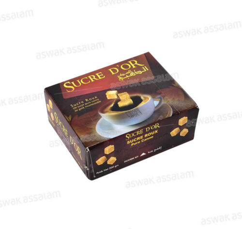 SUCRE ROUX PURE CANNE 500G SUCRE D’OR
