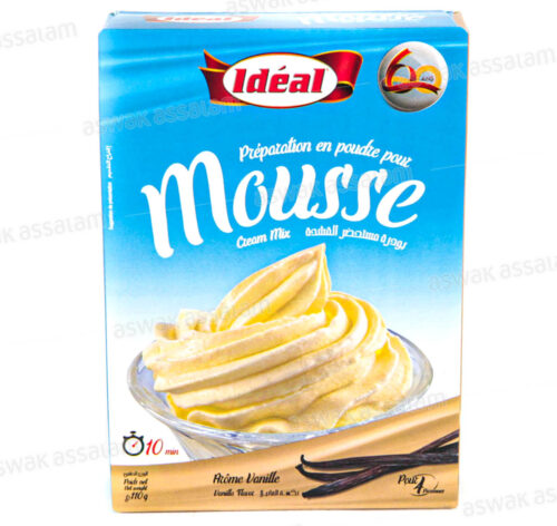 MOUSSE VANILLE 100G IDEAL