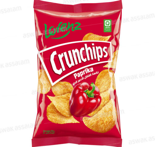 CRUNCHIPS PAPRIKA 100G LORENZ