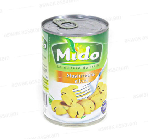 CHAMPIGNONS COUPES 400G MIDO