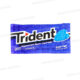CHEWING-GUM PEPERMINT A L'UNITE TRIDENT