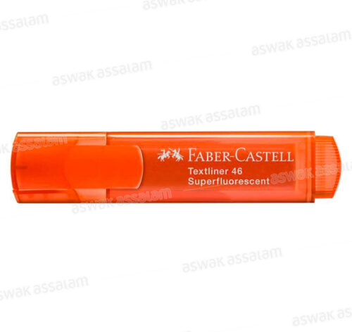SURLIGNEUR TRANSPARENT ORANGE FABER-CASTELL