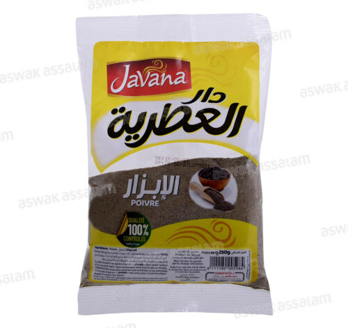 POIVRE NOIR 25G JAVANA