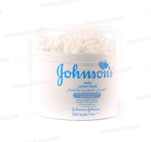 COTONS-TIGES 200 UNITES JOHNSON BABY