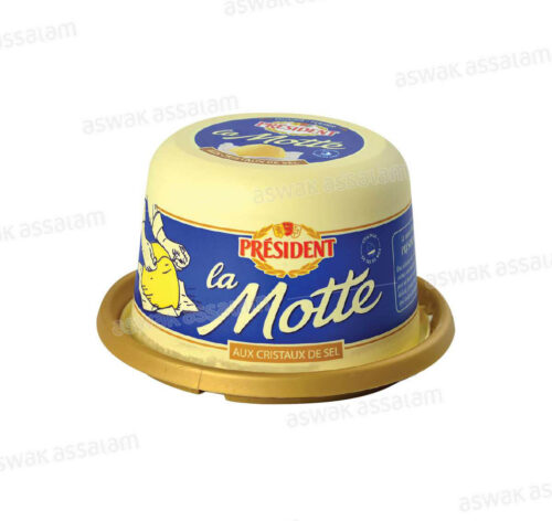 BEURRE LA MOTTE AUX CRISTAUX DE SEL 250G PRESIDENT