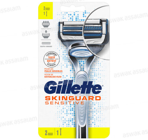 RASOIR + 2 RECHARGES SKINGUARD SENSITIVE GILLETTE