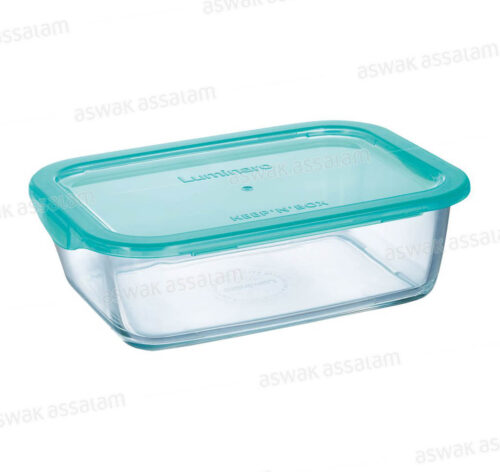 BOITE DE CONSERVATION RECTANGULAIRE EN VERRE 122CL KEEP’N BOX LUMINARC