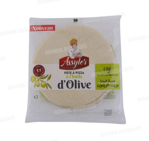 PATE A PIZZA A L’HUILE D’OLIVE 3 UNITES ASSYLOR
