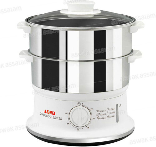 CUISEUR VAPEUR 3L 900W INOX CONVENIENT VC1451 SEB