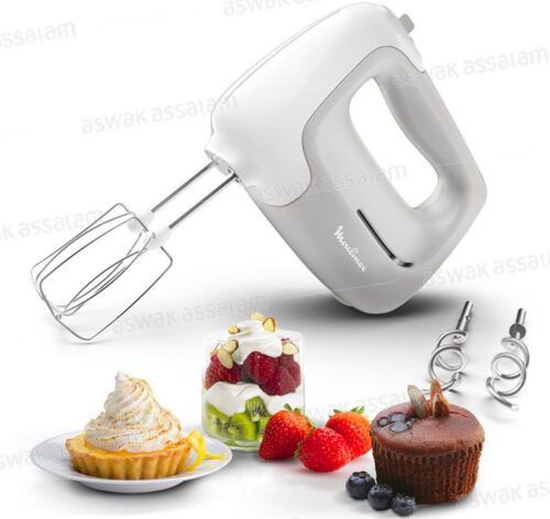 BATTEUR ELECTRIQUE 450W BEIGE HM450B MOULINEX