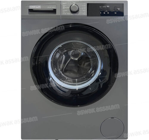 MACHINE A LAVER 8KG 1200 TOURS GRIS KFL-8.1-SK-V FRONTAL KRHOLER