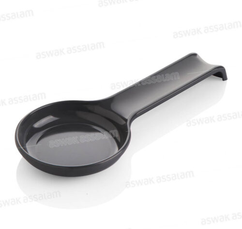 LOUCHE EN PLASTIQUE NOIRE