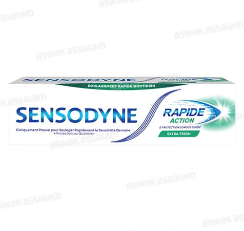 DENTIFRICE RAPIDE ACTION EXTRA FRESH 75ML SENSODYNE 