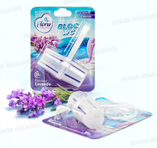 BLOC WC FRAICHEUR LAVANDE 40G FLORA