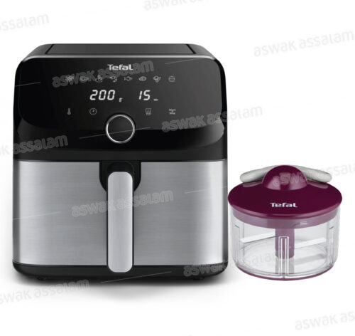 FRITEUSE SANS HUILE EASY FRY DIGITAL 7.5L EY 855D10SS TEFAL (MINI HACHOIR GRATUIT)