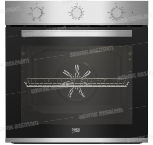 FOUR ENCASTRABLE 60CM 6 PROGRAMMES INOX BBIE12100XD BEKO