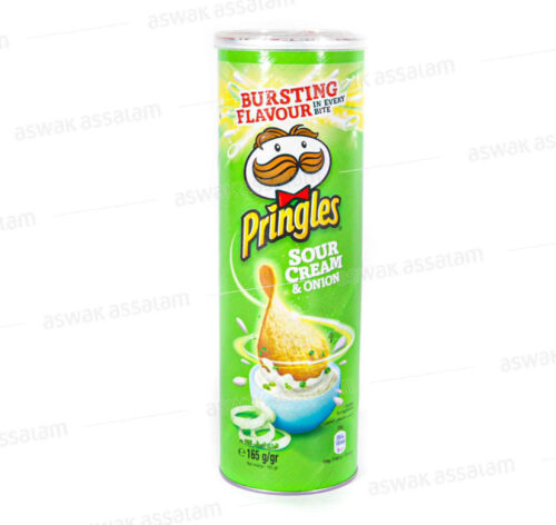 PRINGLES CREME & OIGNON 165G