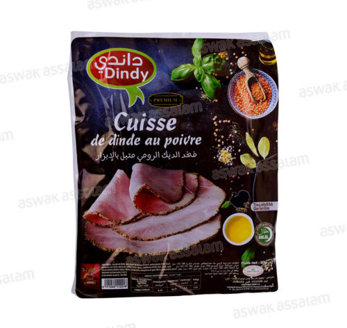 CUISSE DE DINDE AU POIVRE 80G DINDY