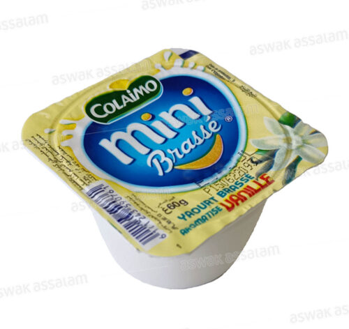 YAOURT MINI BRASSE VANILLE 60G COLAIMO