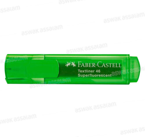 SURLIGNEUR TRANSPARENT VERT FABER-CASTELL