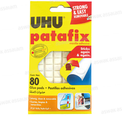 80 PASTILLES DE COLLE PATAFIX UHU