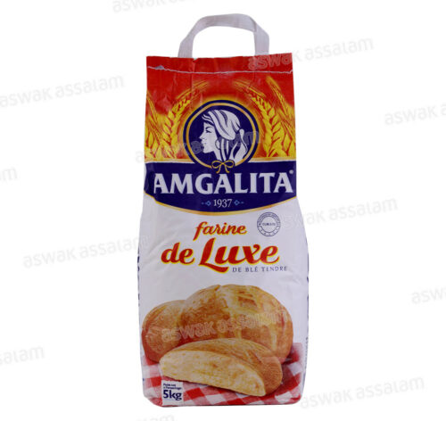 FARINE LUXE DE BLE TENDRE 5KG AMGALITA