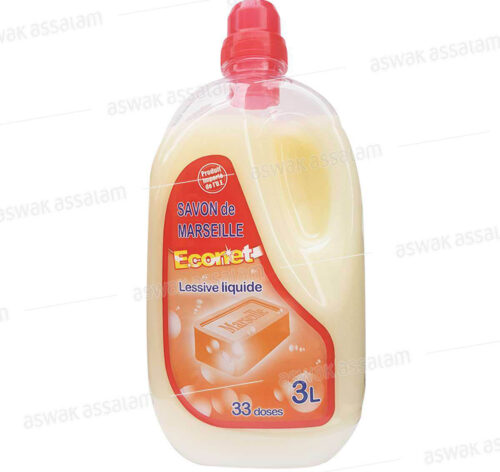 LESSIVE LIQUIDE SAVON DE MARSEILLE 3L ECONET