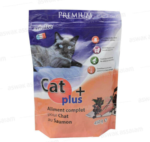 CROQUETTES SAUMON 450G CAT+ DOYPACK