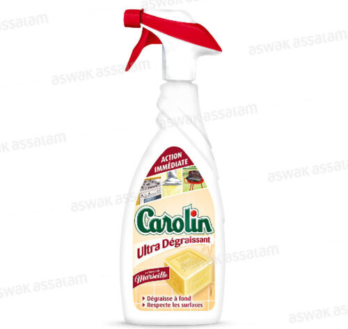 DEGRAISSANT AU SAVON DE MARSEILLE PISTOLET 650ML CAROLIN