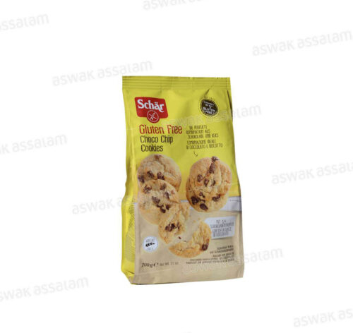 BISCUIT CHOCO CHIP COOKIES SANS GLUTEN 200G SCHAR