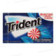 CHEWING-GUM PEPPERMINT SANS SUCRE 14 PIECES TRIDENT