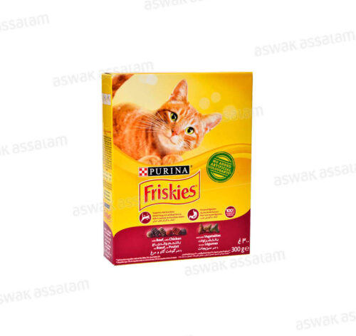 CROQUETTES BOEUF & POULET 300G POUR CHAT ADULTE FRISKIES