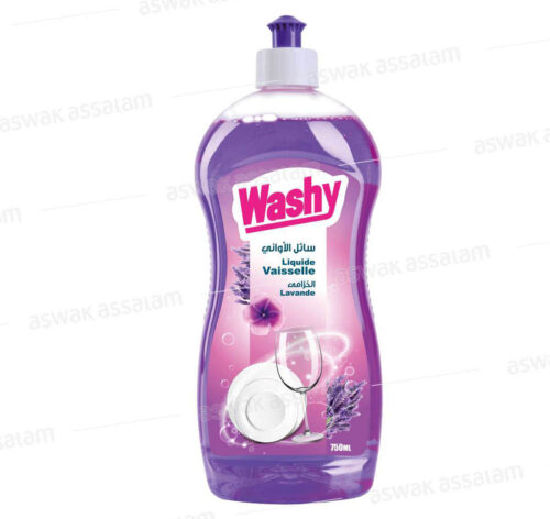 LIQUIDE VAISSELLE LAVANDE 750ML WASHY