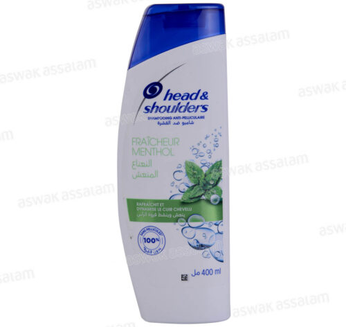 SHAMPOOING FRAICHEUR MENTHOL 400ML HEAD & SHOULDERS