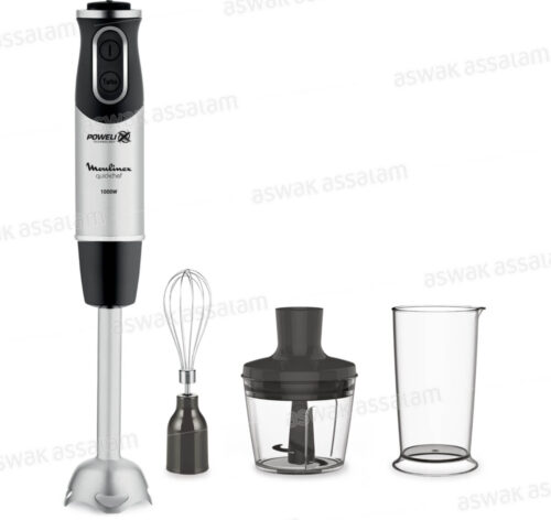 MIXEUR PLONGEANT 1000W 3 ACCESSOIRES QUICK CHEF DD655/DD673 MOULINEX